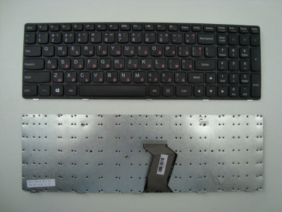 Клавиатура за лаптоп Lenovo IdeaPad G500 G505 G510 G700 G705 G710 Черна с Кирилица